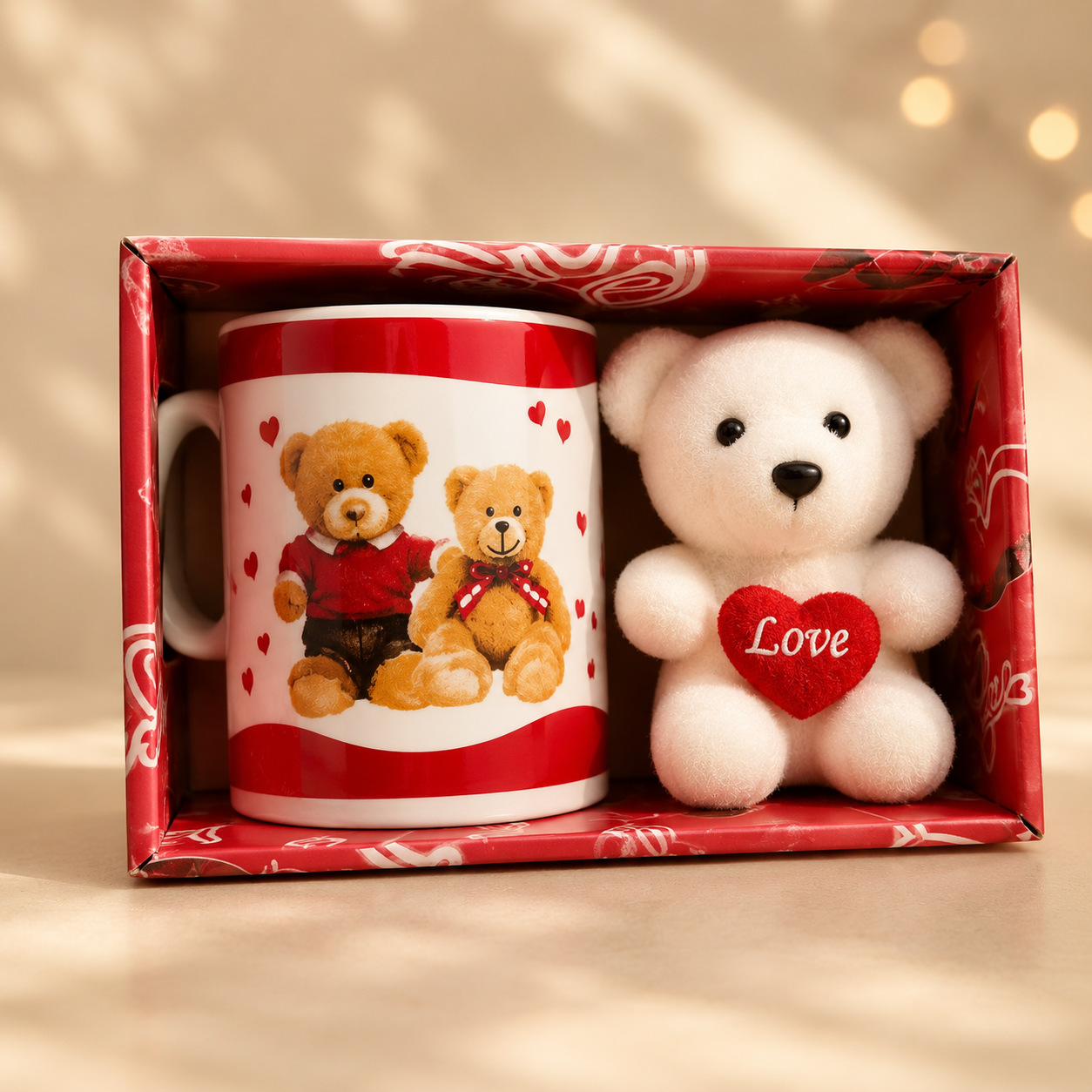 Love Teddy Mug Gift Set CF_016